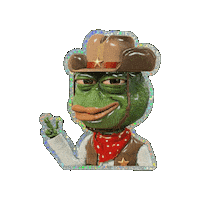 Pepe The Frog Police Sticker by The LSD Hotel