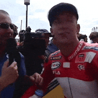 Hair Ducati GIF by MotoGP