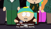 leaving eric cartman GIF by South Park 