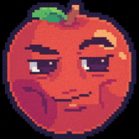 Snowhex pixelart apple sigma based GIF