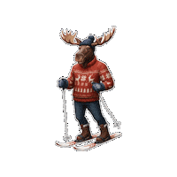 Winter Hotel Sticker by Björnsonka