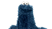 50Th Anniversary Cookie Sticker by Sesame Street