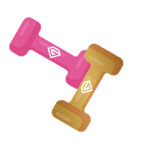 gymglamour girl gym training fit Sticker