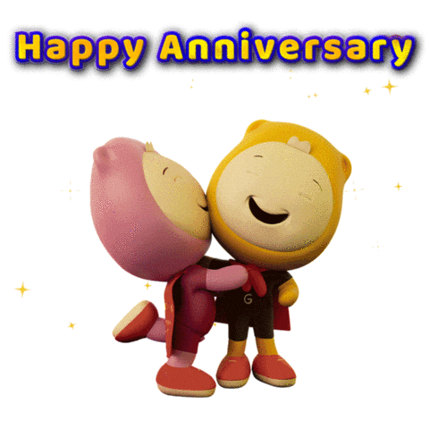 I Love You Celebration Sticker by Gumazing