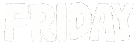 Friday Week Sticker