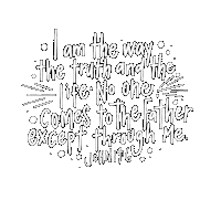 Bible Verses Jesus Sticker