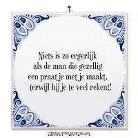 Nl Wijsheid Sticker by Tegelspreuken.nl