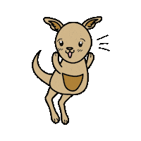 Happy Jump Sticker