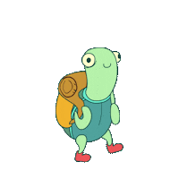 Turtle Viajar Sticker by Mi Señal