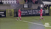 Celebration Hug GIF by Cliftonville Football Club