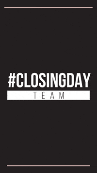 Closingdayteam GIF by Ali Wise, Realtor, #CLOSINGDAY Team