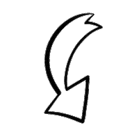 Arrow Sticker by Story TLRS