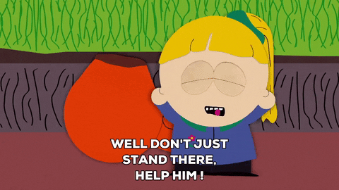 standing kenny mccormick GIF by South Park 