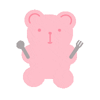 Hungry Bear Sticker