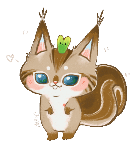 Squirrel Sticker