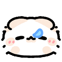 Sleepy Cat Sticker by MYAOWL