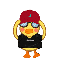Swag Duck Sticker