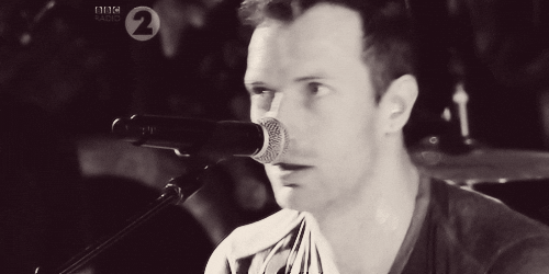 chris martin GIF