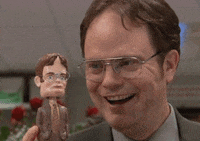 The Office Bobblehead GIF