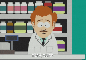 medicine on shelf speaking GIF by South Park 