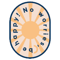 No Worries Sticker by Vita Conteúdo