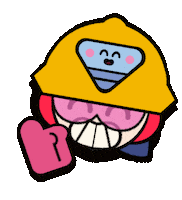 Brawl Stars Thumbs Up Sticker