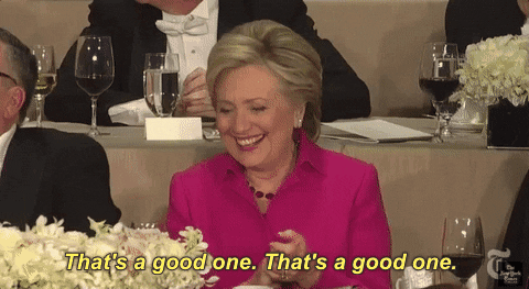 Hillary Clinton Al Smith Dinner GIF by Election 2016