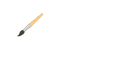 Art Paint And Sip Sticker by SHIMIDZU