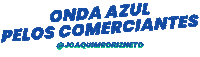 JoaquimRorizNeto Df pl brasilia onda azul Sticker