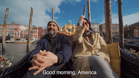 Good Morning Hello GIF by Venice to Venice