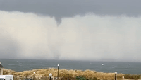 Waterspout Spins Off New Jersey Coast Amid Northeast Tornado Warnings