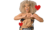 Heart Love Sticker by Salon Line