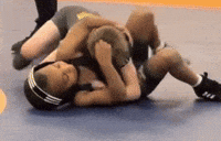 Wrestling Knuckle Sandwich GIF