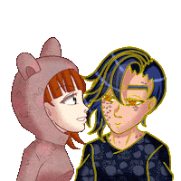 In Love Kiss Sticker