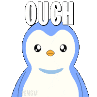 Penguin Pain Sticker by Pudgy Penguins