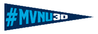 Flag Graduating Sticker by Mount Vernon Nazarene University