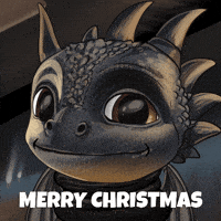 Merry Christmas Smile GIF by puffdrgn