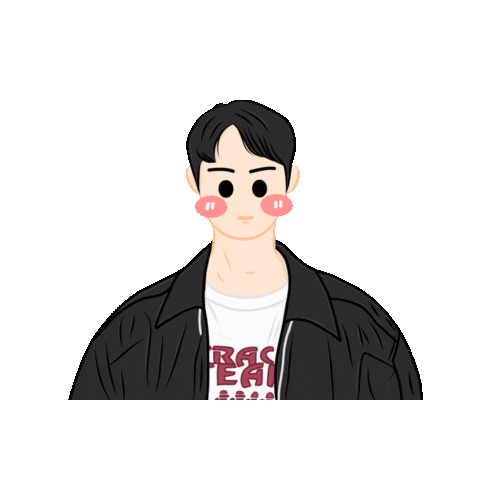 Jaewook Sticker by yemsstudio
