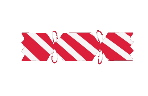 Seasons Greetings Party Sticker