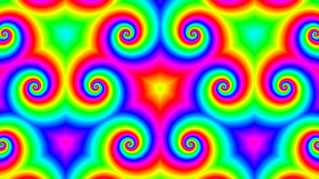 Rainbow Swirl GIF by Dazzahh