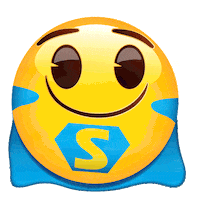 Happy Super Hero GIF by emoji® - The Iconic Brand