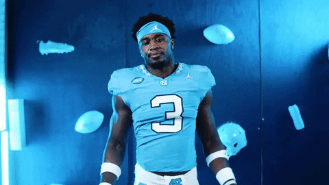 North Carolina Football GIF by UNC Tar Heels