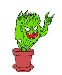 devil plant GIF