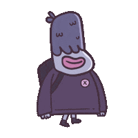 Happy Ghost Sticker