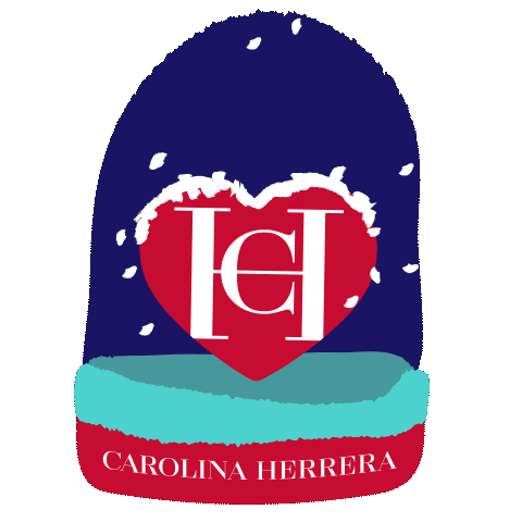Bola De Nieve Christmas Sticker by Carolina Herrera