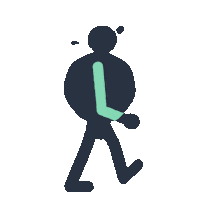 Keep Walking Sticker by subtlestrokes