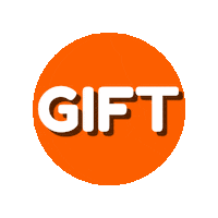 Instagram Orange Sticker