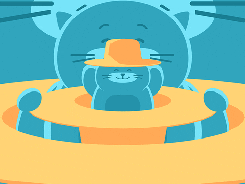 Cat In Hat GIF by Crispe