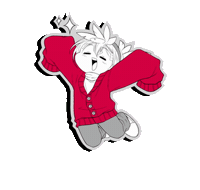 Happy Up And Down Sticker