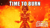 farawaygg hot summer fire heat GIF